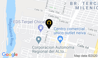 Mapa de Comidas Rapidas Bambinos en Neiva
