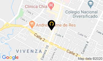 Mapa de Comidas Rapidas El Buen Sabor en Chía
