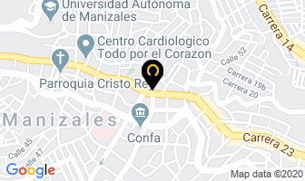 Mapa de Comidas Rapidas “ El Cali ” en Manizales