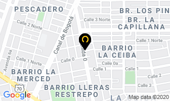Mapa de Comidas Rapidas El Chato en Cúcuta
