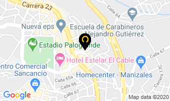 Mapa de Comidas Rápidas El More en Manizales