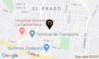 Mapa de Comidas Rapidas Fast en Zipaquirá