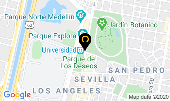 Mapa de Comidas Rapidas Huila en Medellín