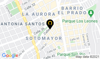 Mapa de Comidas Rapidas Mr. Try en Bucaramanga