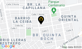 Mapa de Comidas Rápidas Quinta Burger en Cúcuta