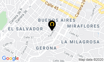 Mapa de Comidas Saludables Lm en Medellín