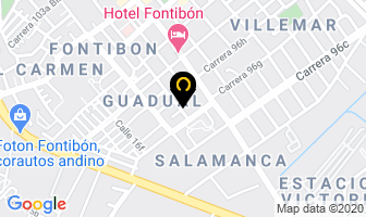 Mapa de Comidas Y Casinos S.a. en Bogotá D.C