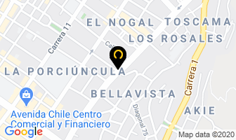 Mapa de Comisión De Regulación De Comunicaciones en Bogotá D.C