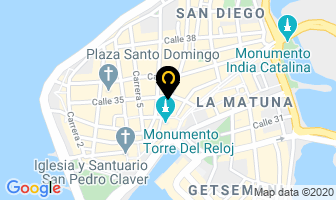 Mapa de Comisiones Las Carretas en Cartagena