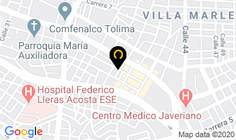 Mapa de Comite De Ganaderos Del Tolima en Ibagué