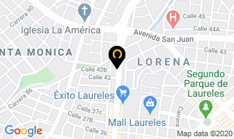 Mapa de Comorse Ltda en Medellín