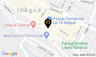 Mapa de Comovil Comunicación Móvil S.a. en Ibagué