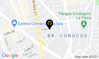Mapa de Compani Bags en Bucaramanga