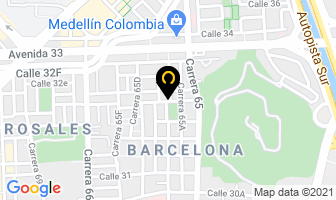 Mapa de Compañia Andina De Mecatronica Ltda en Medellín