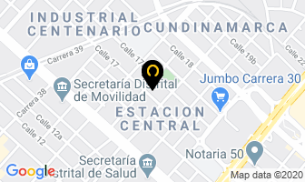 Mapa de Compañía California S.a. en Bogotá D.C