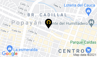 Mapa de Compañía Colombiana De Tabaco S.a. en Popayán