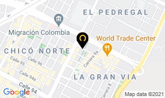 Mapa de Compañía Colombiana De Tabaco S.a. en Bogotá D.C