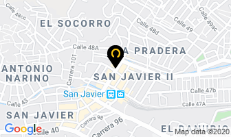 Mapa de Compania De Mascotas en Medellín