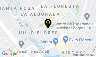 Mapa de Compañía De Seguridad Privada Hunter Compañía Ltda en Bogotá D.C