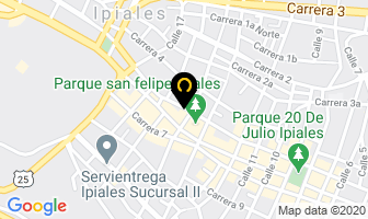 Mapa de Compañia Electrica De Nariño en Ipiales