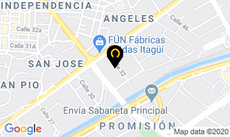 Mapa de Compañía general de aceros s.a en Itaguí