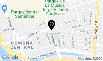 Mapa de Compañía Nacional De Chocolates S.a. en Neiva