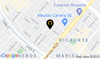 Mapa de Compañía Remesando De Carga Ltda. en Bogotá D.C