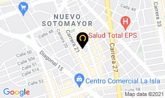 Mapa de Company Service en Bucaramanga