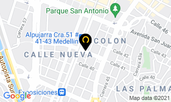 Mapa de Complementos Decorativos en Medellín