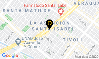 Mapa de Componentes Hidraulicos Diamante Sas en Bogotá D.C