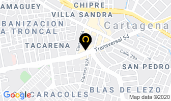 Mapa de Compra Venta Blas De Lezo en Cartagena