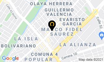 Mapa de Compra Venta Brasilia en Cali