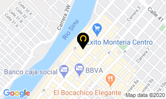Mapa de Compra Venta Comercial en Montería
