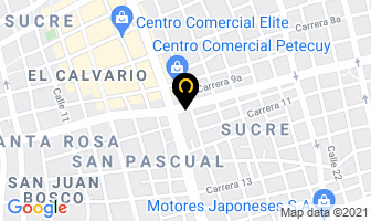 Mapa de Compra Venta De Fierros en Cali