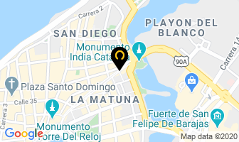 Mapa de Compra Venta El Centenario en Cartagena