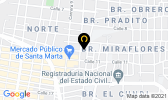 Mapa de Compra Venta El Codo en Santa Marta