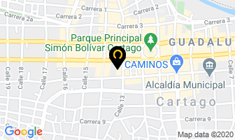 Mapa de Compra Venta El Diamante en Cartago