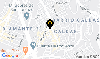 Mapa de Compra Venta El Zircon en Bucaramanga