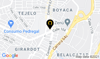 Mapa de Compra Venta Girardot en Medellín