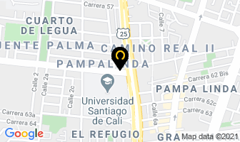 Mapa de Compra Venta La 62 en Cali