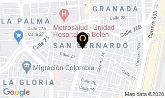 Mapa de Compra-venta La 76 en Medellín