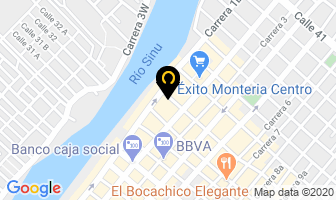 Mapa de Compra Venta La Central en Montería