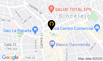 Mapa de Compra Venta La Esmeralda Ltda. en Sincelejo