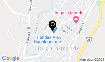 Mapa de Compra Venta La Garantía en Bugalagrande