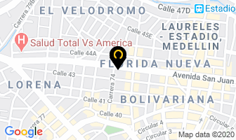 Mapa de Compra Venta La Nueva en Medellín