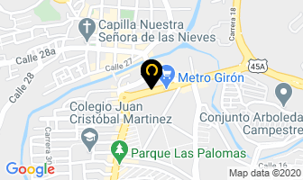 Mapa de Compra Venta La Preciosa en Girón