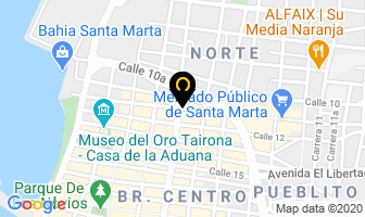 Mapa de Compra Venta La Quinta en Santa Marta