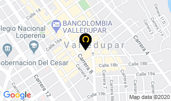 Mapa de Compra-venta La Unica en Valledupar