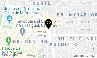 Mapa de Compra Venta La Vallenata en Santa Marta