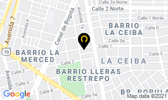 Mapa de Compra Venta Lleras en Cúcuta